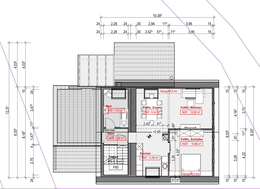 Grundriss Casa Carina